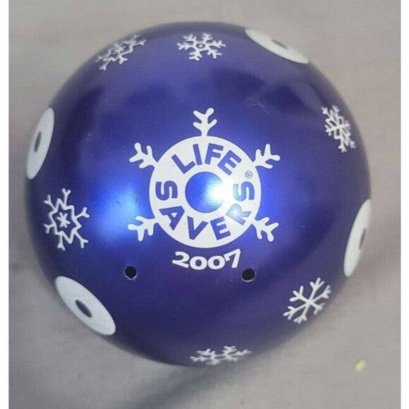 Lifesavers 2007 Blue Ornament - Picture 1 of 2